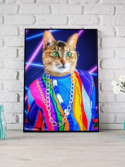 dekoratif kedi pop kostümü