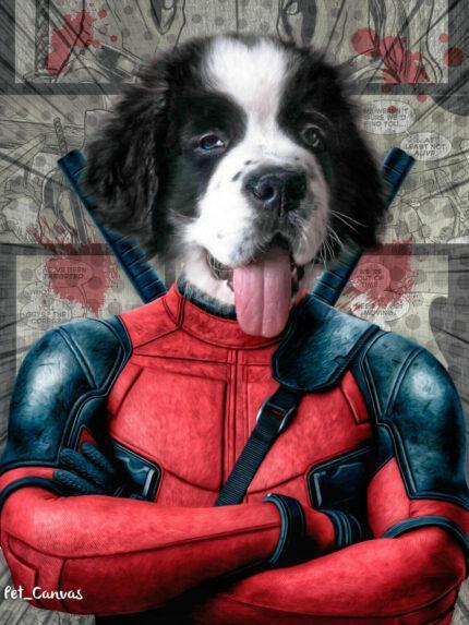 Özel Tasarım Kanvas Tablo – Süper Kahraman #12 – Deadpool