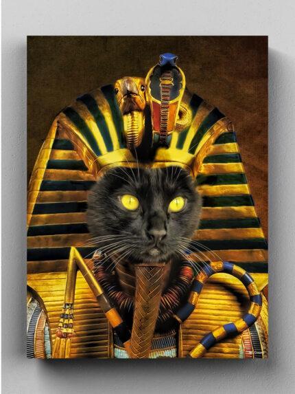 firavun kara kedi cizim