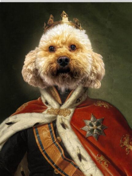 regal king portrait