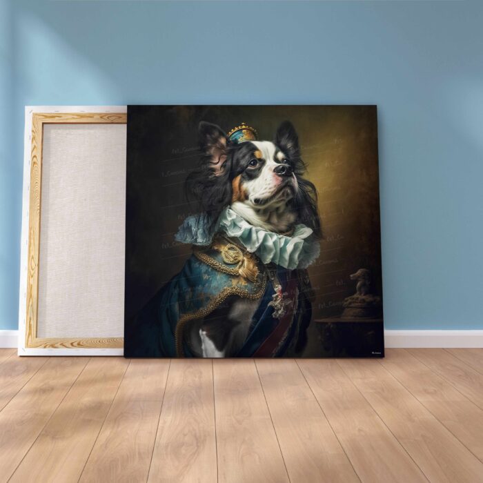 La toile Majestic Royal Dog